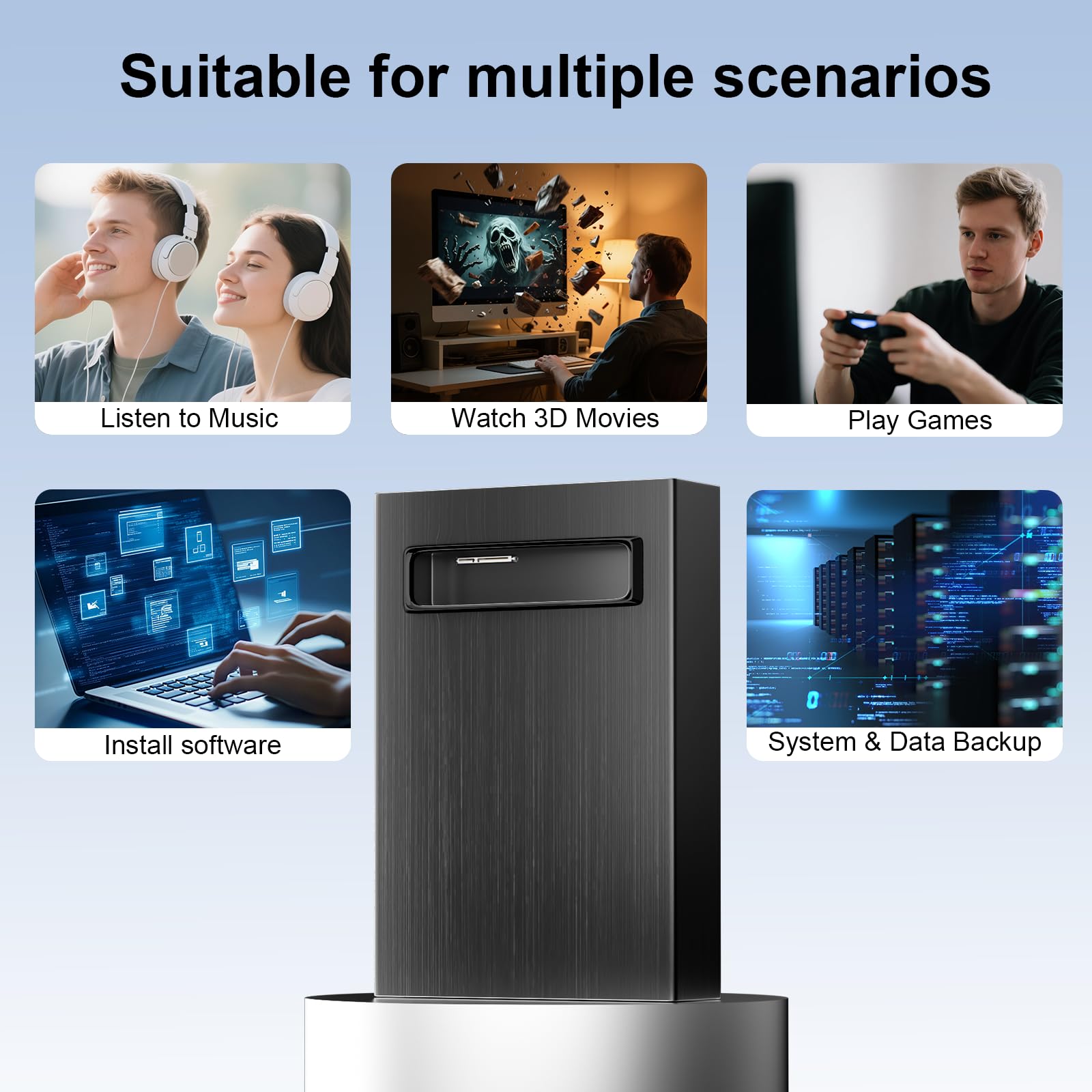 Amazon.co.jp: MthsTec 4 in 1 外付けブルーレイドライブ、16X USB 3.0